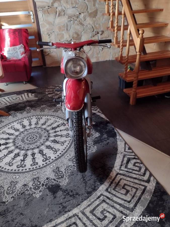 Sprzedam motocykl Gazela wiśniowy Czerwienne