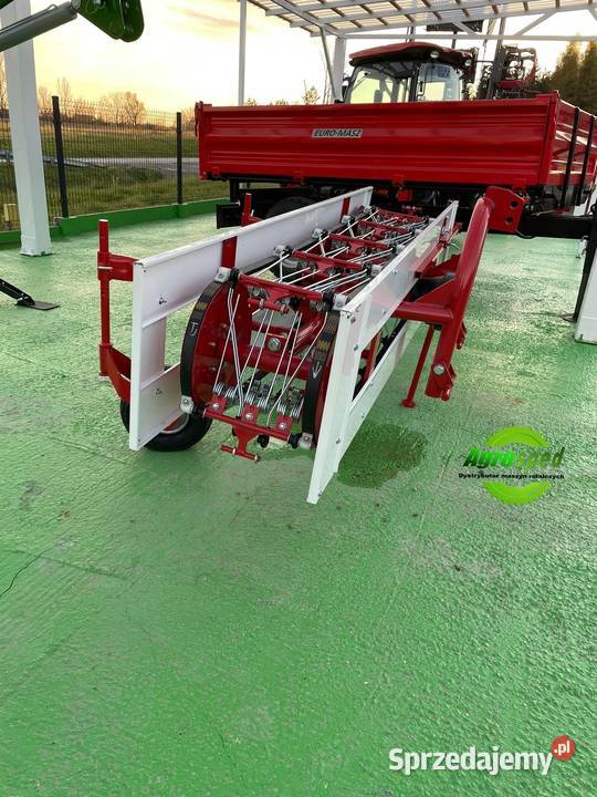 4 Przetrząsaczo zgrabiarka pasowa Z296 taśmówka