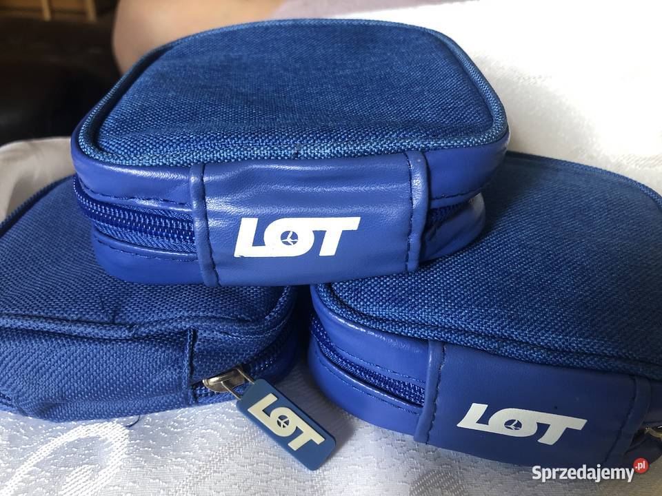 limitowana saszetka na podróż logo LOT wygodna Torby, plecaki i walizki Zegrze sprzedam