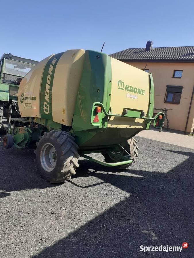 Krone Comprima xf 125 prasa krone round pack Ślesin