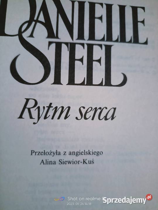 Rytm serca Steel książki Warszawa księgarnia