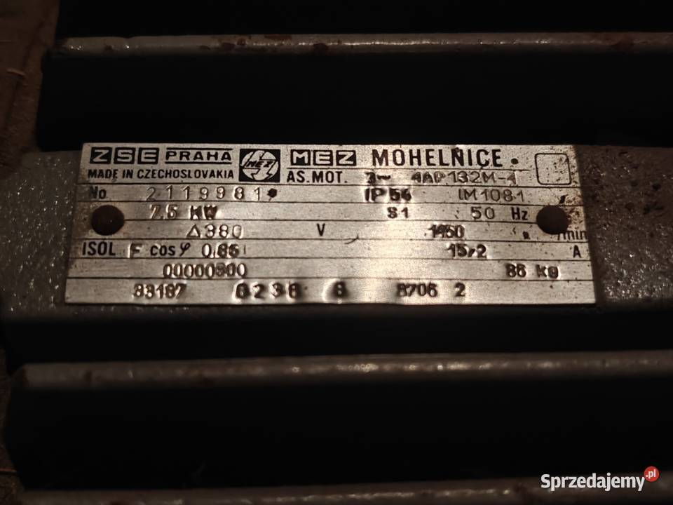 Zespół napędowy przewoźny typ C 708 75 kW 380 V Kraków