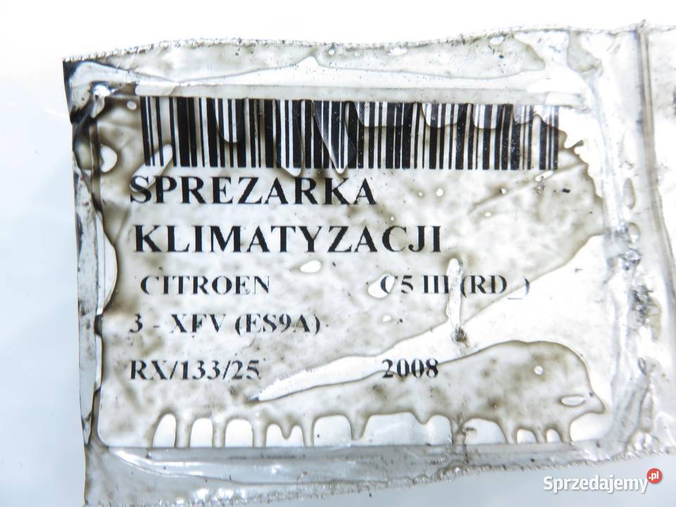 KOMPRESOR KLIMATYZACJI CITROEN C5 III 30 V6
