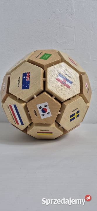 Drewniana Piłka Kolekcjonerska World Cup 2006 Biłgoraj