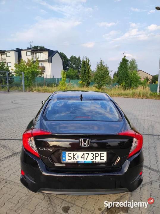 Honda Civic x 15 sedan salon polska ASO bezwypa Kraków