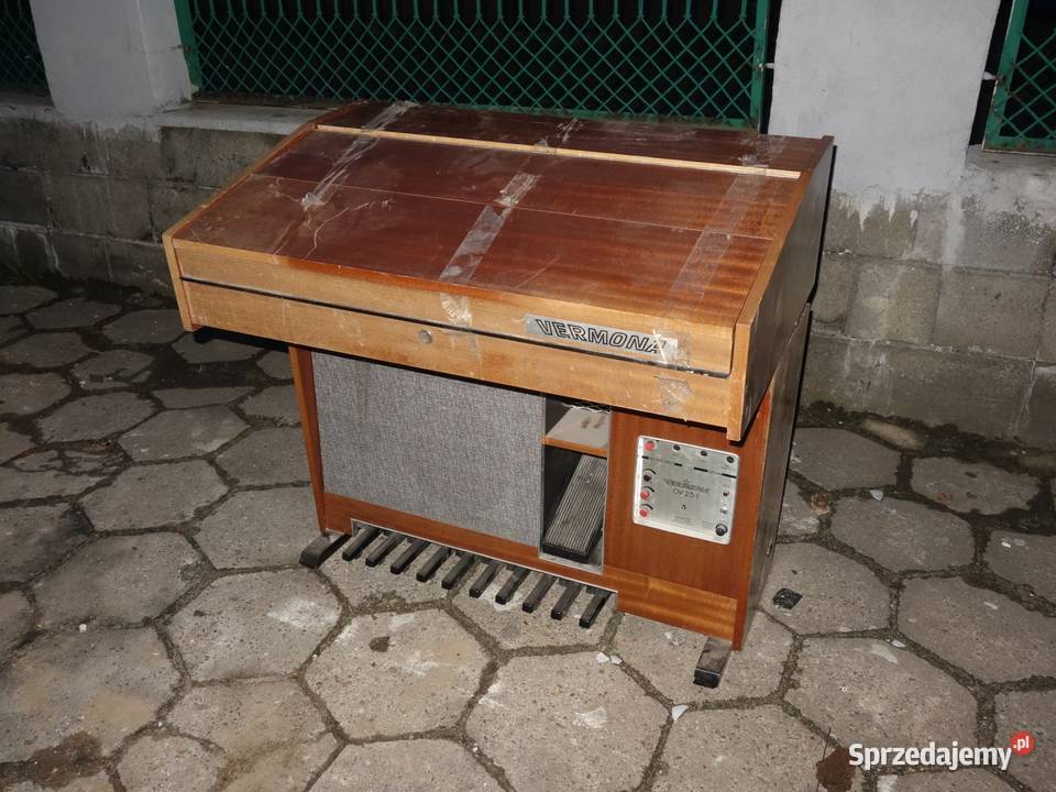 Organy elektroniczne VERMONA OV 251 z ET62 i ER9 Instrumenty klawiszowe i MIDI Tarnowskie Góry