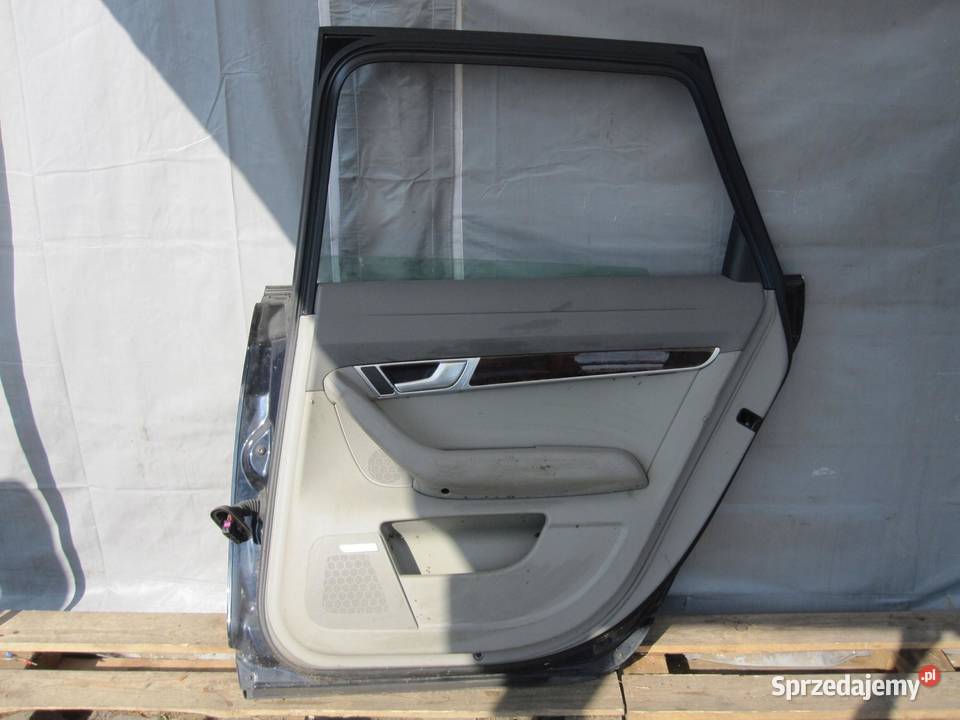 AUDI A6 C6 07r drzwi prawe tył kompletne Drzwi