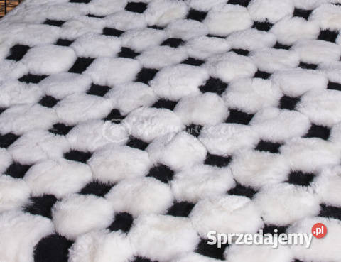 Narzuta ze skóry owczej strzyżonej island Koce i narzuty