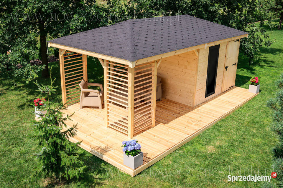 Domek narzędziowy Drewutnia Altana 3x6 San Remo lubelskie