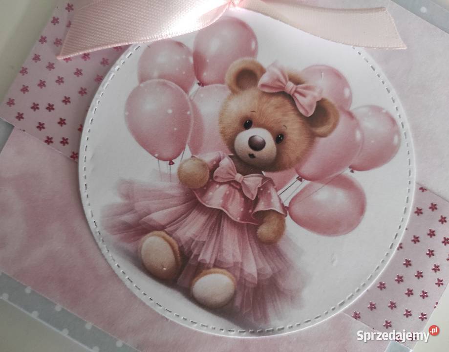 Kartka ręcznie robiona na urodziny roczek