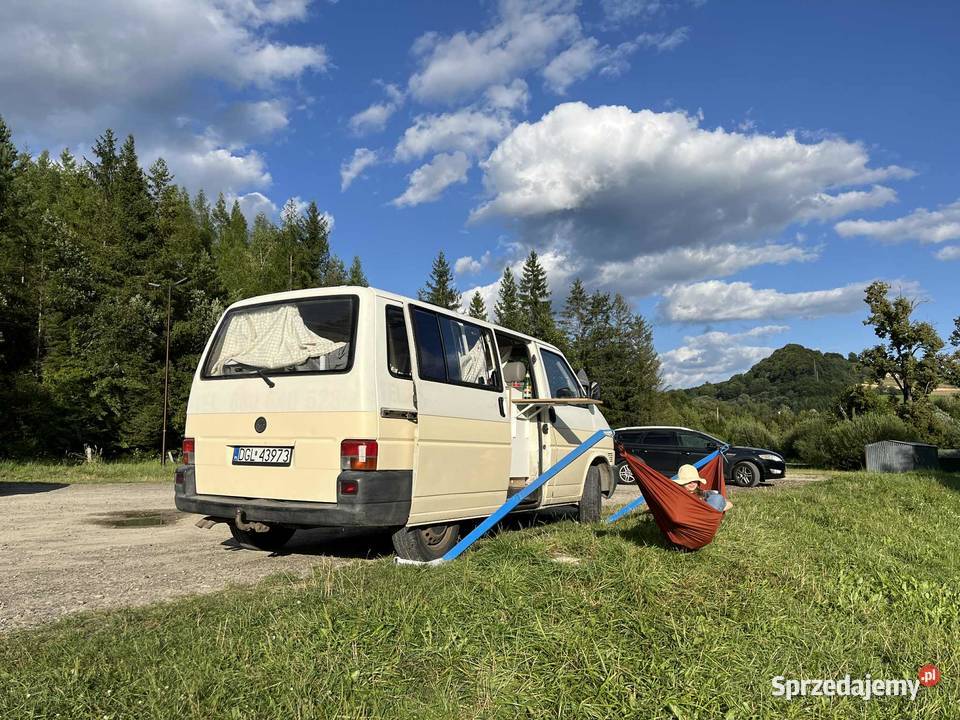 Vw t4 kamper z prysznicem i ciepłą wodą