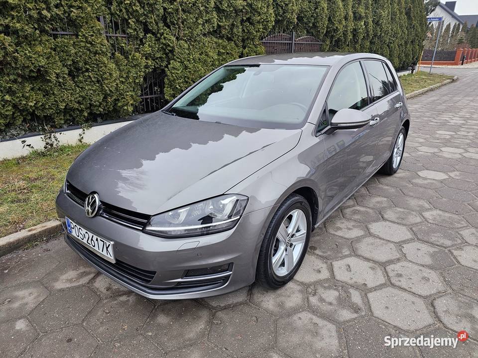 VW Golf VII 14 TSI 122 2013 r Zarej Bogate Ostrów Wielkopolski