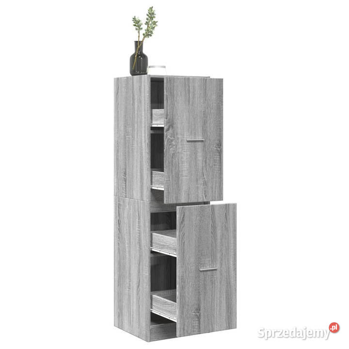 Szafka apteczna szary dąb sonoma 40x41x1445 mazowieckie Warszawa