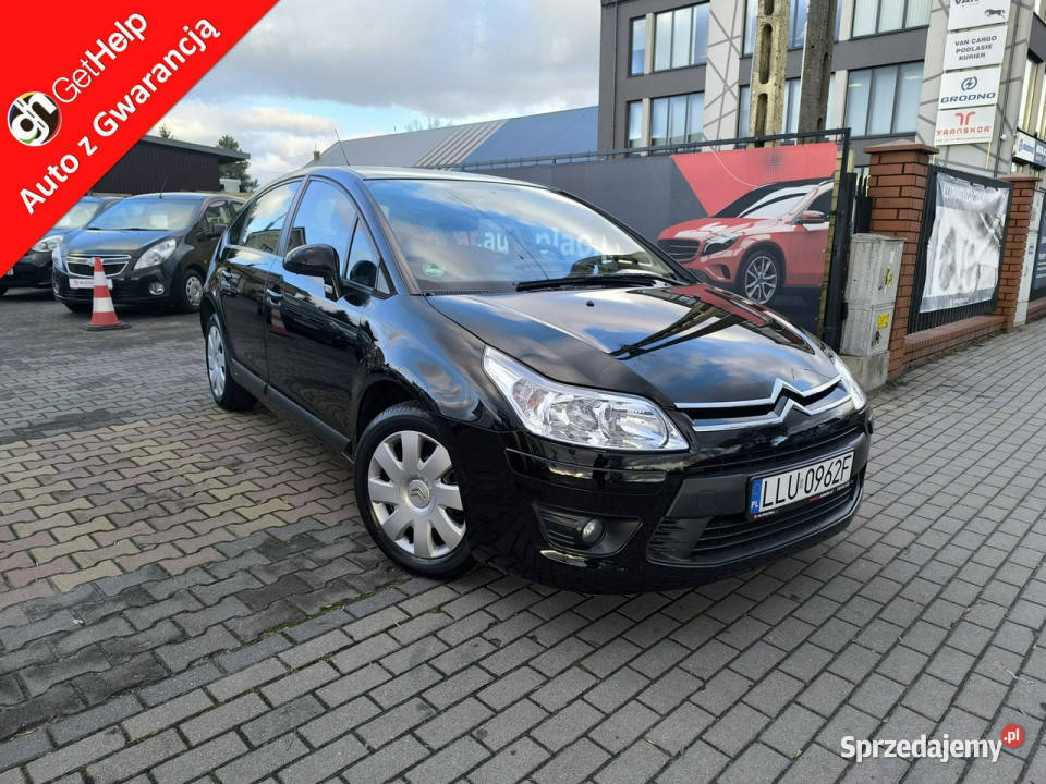 Citroen C4 16i 16V 120 Klimatyzacja II 2010 Łuków