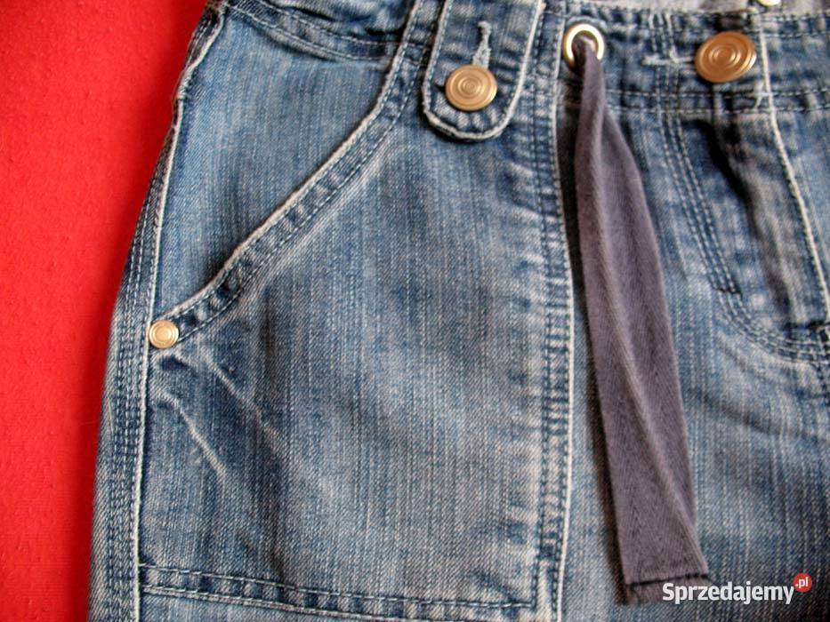 Szorty spodenki Jeans 36 S biodra 96 Cropped Siedlce sprzedam