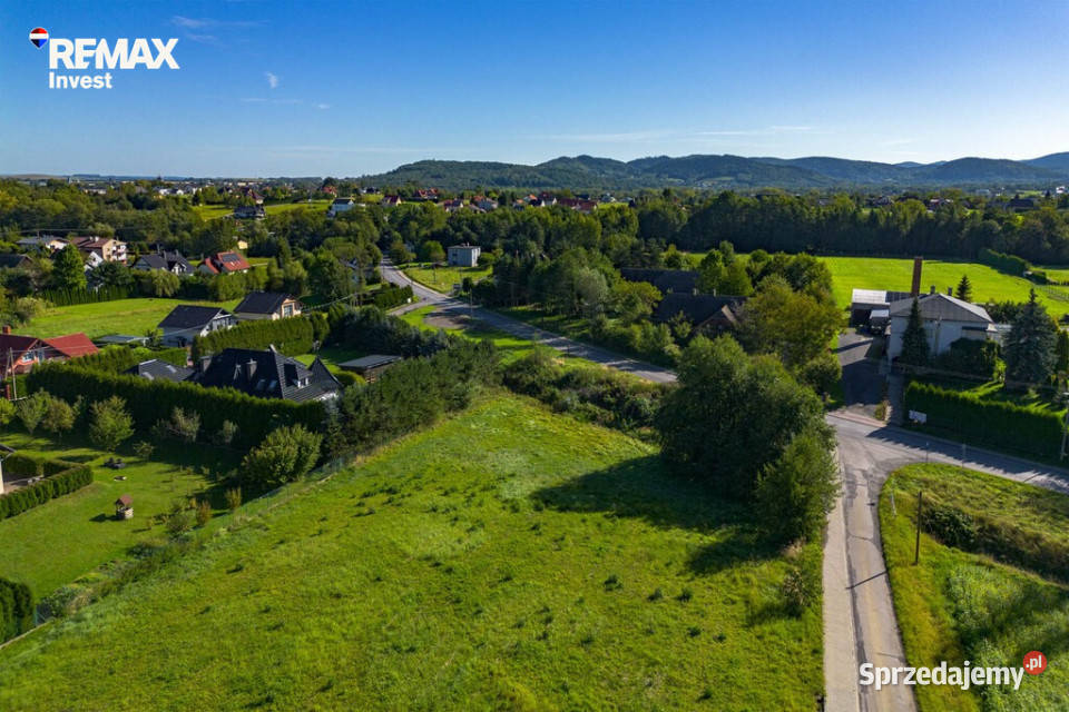 Działka 2676 m z mediami Roczyny