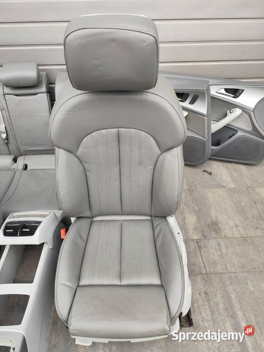 Fotele Sline Audi A6C7 skóra Sochaczew sprzedam