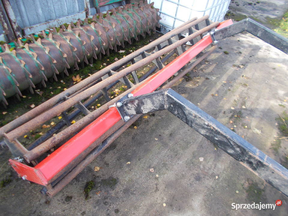 wał 27 26 m fi 500 mm z ramką i uchwytami zdjęty Łubianka