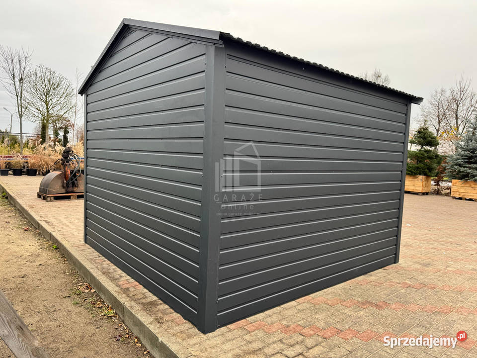 Schowek domek ogrodowy 3x3m Drzwi okno dach Czersk