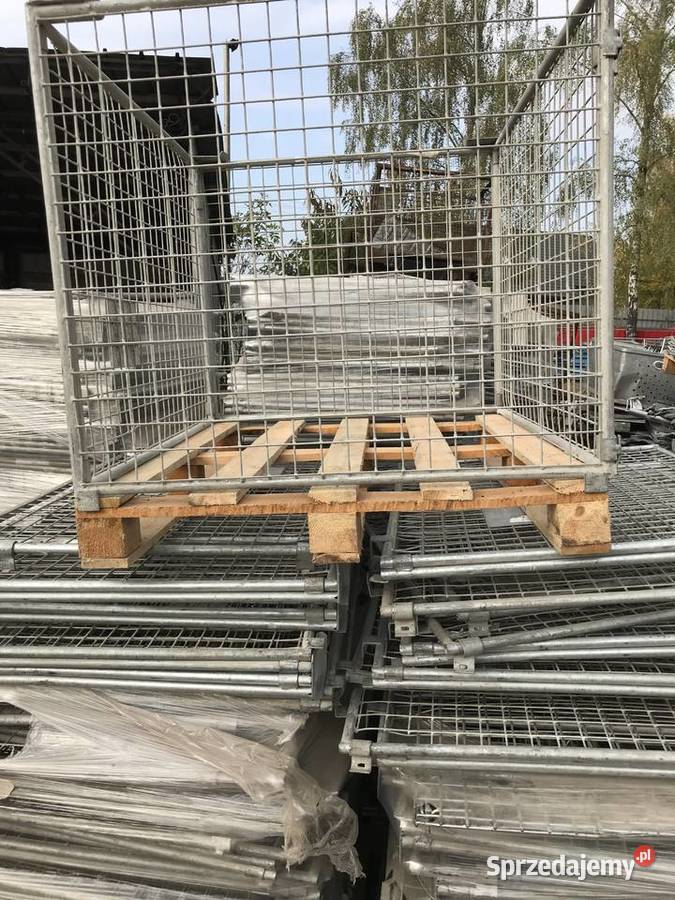 Kosze siatkowe metalowa nadstawka paletowa Legionowo sprzedam