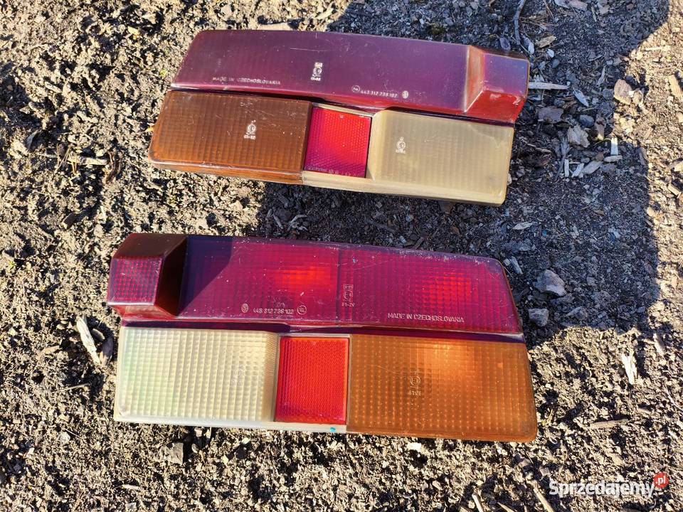 Oryginalne lampy tylne Skoda 105 Rusiec