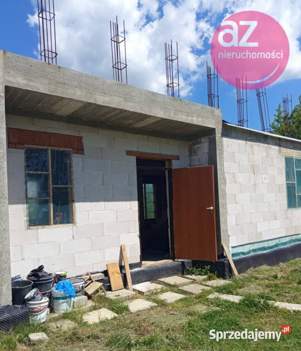 Rozpoczęta budowa domu w Gorlicach na 10ar Gorlice