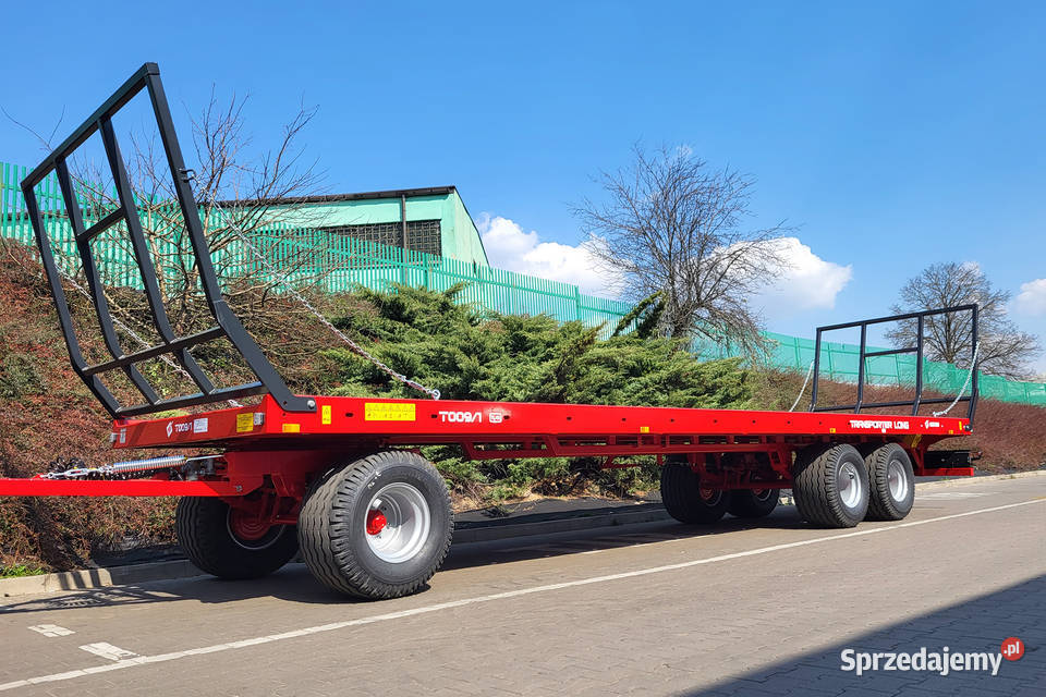 Przyczepa przyczepy platformowe do bel METALFACH Rogóźno