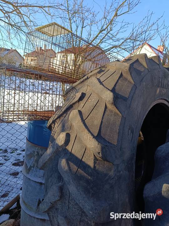 sprzedam opony do traktora 184x38 Małogoszcz sprzedam