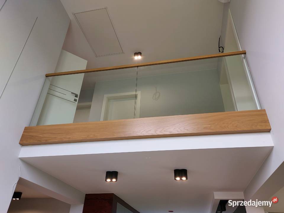 Balustrady szklane balkony szklane barierki Tokarnia