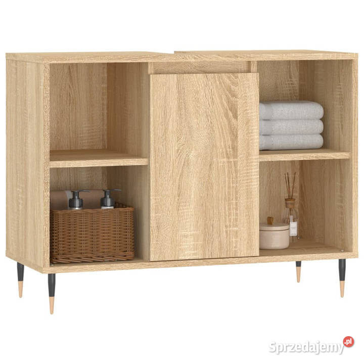 Szafka pod umywalkę dąb sonoma 80x33x60 WM831623 Warszawa