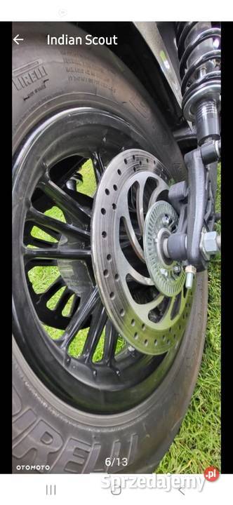 Indian scout zarejestrowany w Polsce Bolesławiec