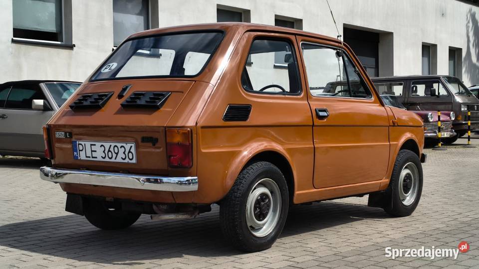 Polski Fiat 126p 1984 r 39 711 ORYGINAŁ w 39711km łódzkie Zgierz sprzedam