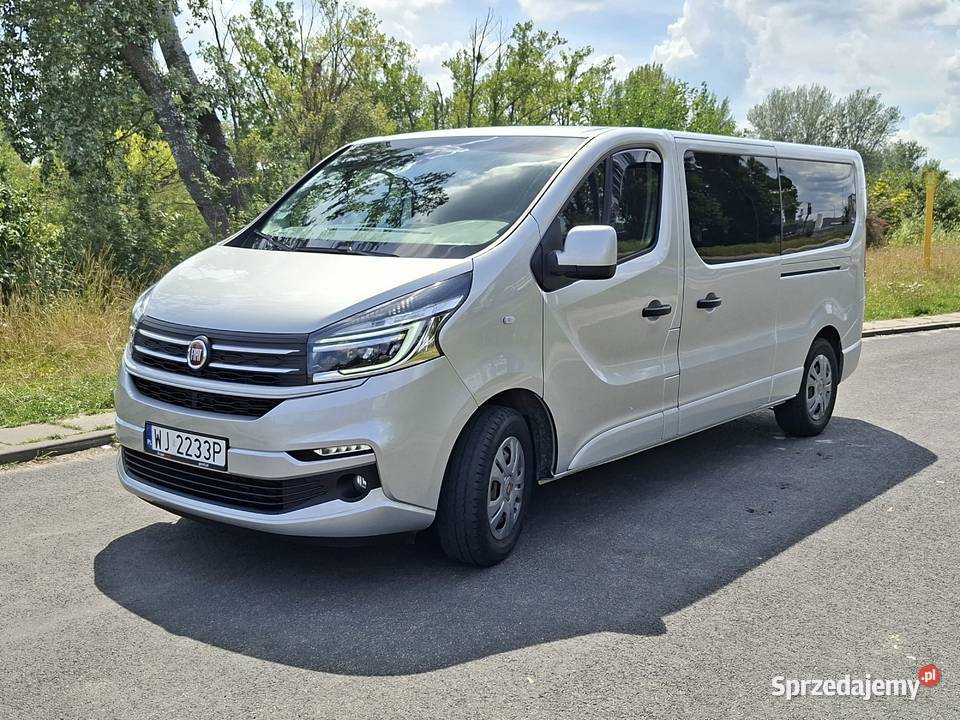 Fiat talento 2019 16 120 9 osobowy z 2 strony Warszawa