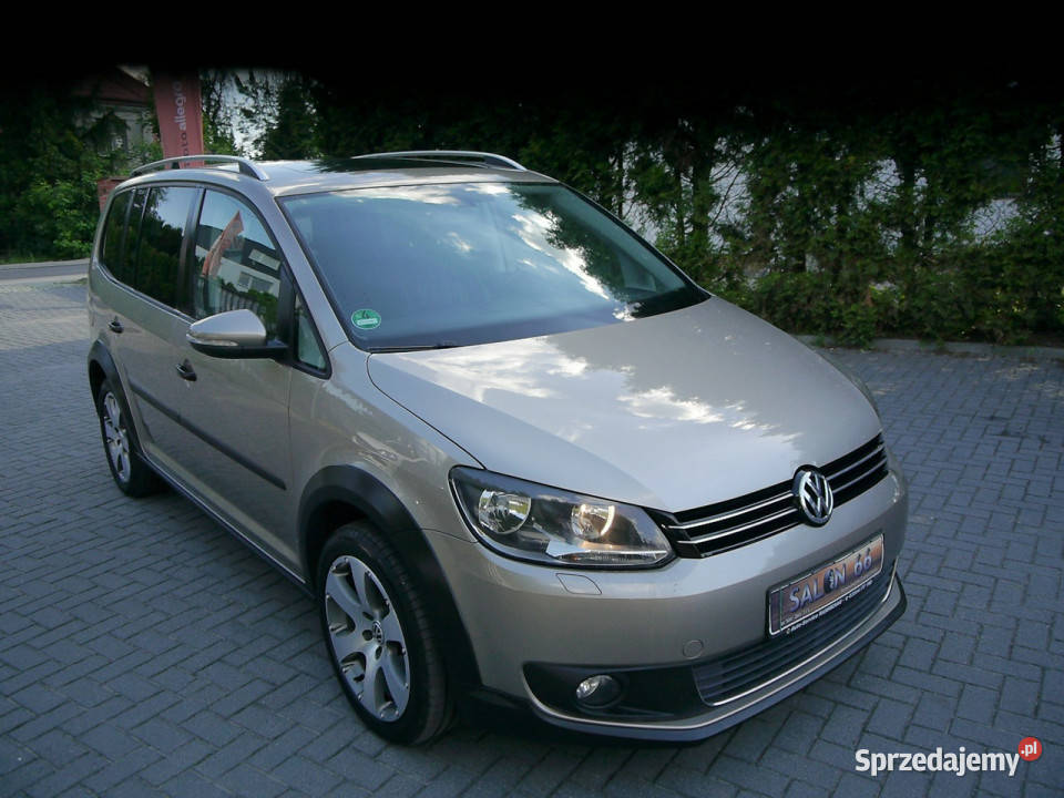 Volkswagen Touran CROSS tdi Stan Bezwypadkowy z centralny zamek