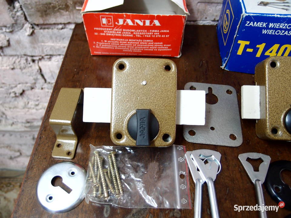 Zamki Omega Fana Gerda Tytan II Yeti MetalPlast Łódź sprzedam