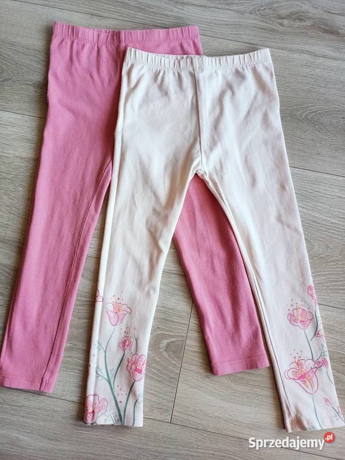 Legginsy getry dziewczęce 2pak 98 Spodnie mazowieckie Płock