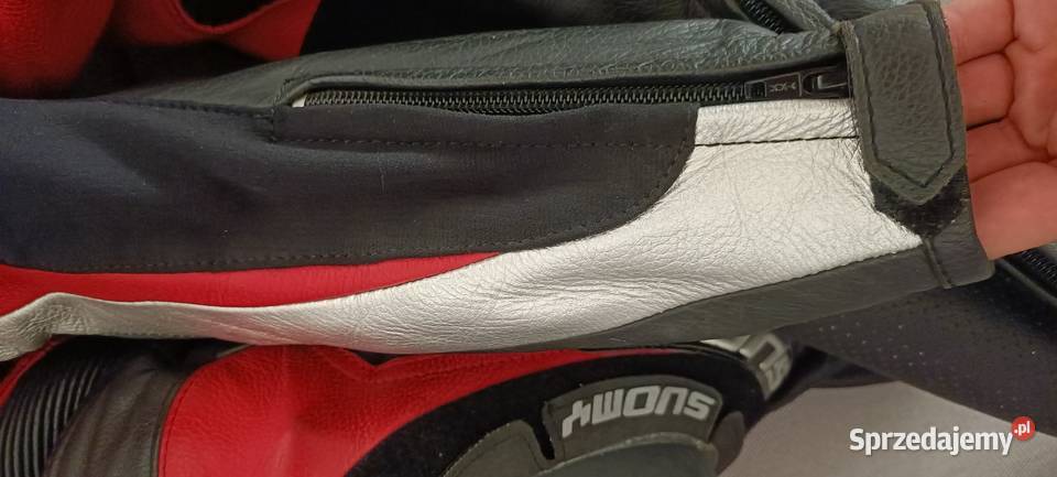 Strój motocyklowy kombinezon skórzany skóra Łódź