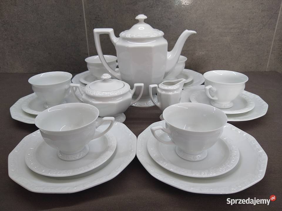 Serwis kawa Rosenthal Biała Maria Kalisz