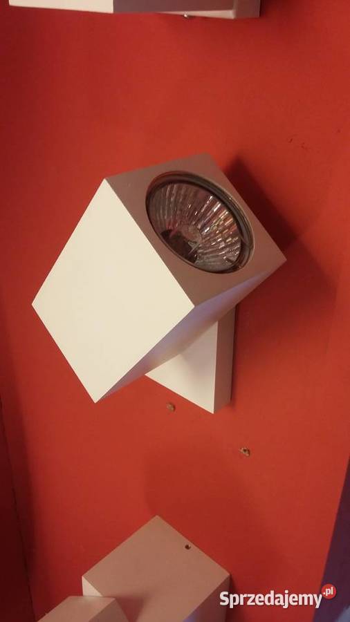 Kinkiet ścienny KOSTKA REGULOWANA GU10 WYPRZEDAŻ mazowieckie