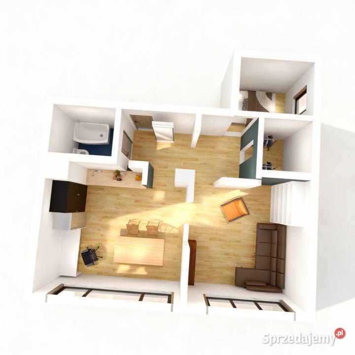 Klimatyzacja 2 pokoje 50 m os Kopernika Gliwice Sprzedaż