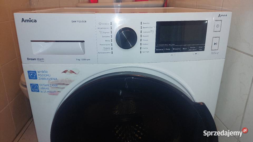 Pralka Amica 71200 obrotów Pralki i suszarki Poznań
