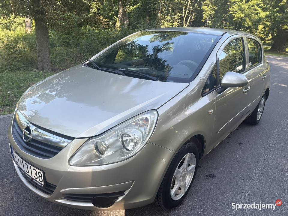 Opel corsa 12 2007 Klima Samochody osobowe Skępe sprzedam