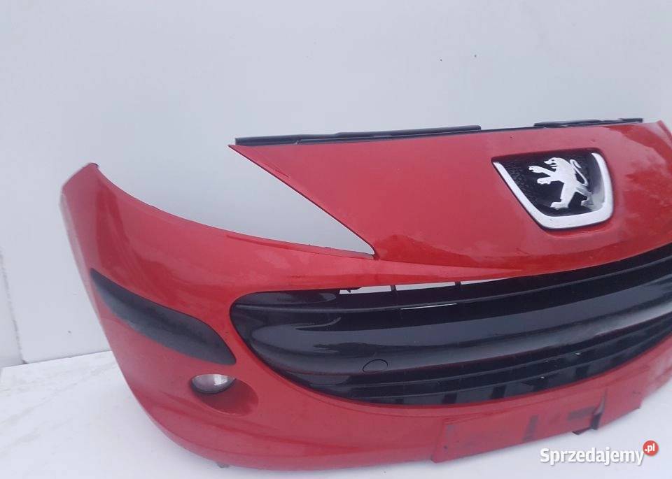 PEUGEOT 207 ZDERZAK PRZEDNI PRZÓD GRILL ORYGINAŁ osobowe Zderzaki