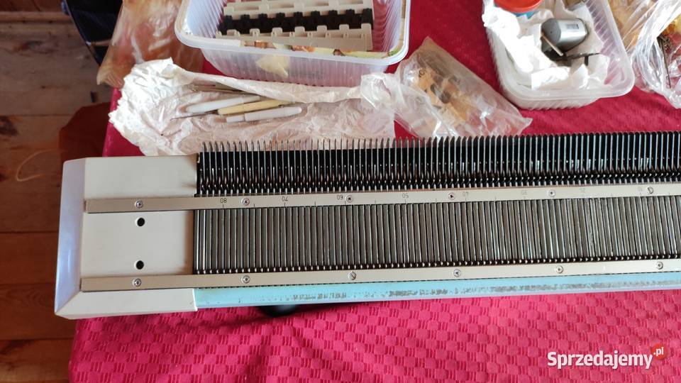 Maszyna dziewiarska raczej uszkodzona duzo wielkopolskie Środa Wielkopolska