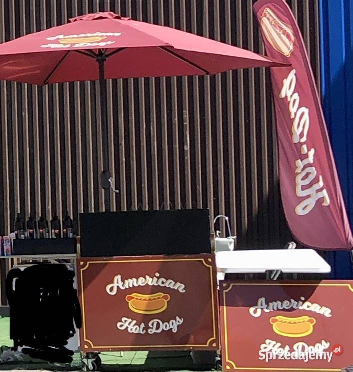 Wózek gastronomiczny do hotdogów wielkopolskie Swarzędz