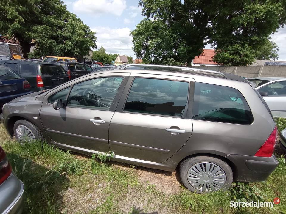Peugeot 307 Kombi SW 20 80 kW 2003 r dawca Motoryzacja wielkopolskie Szklarka Myślniewska