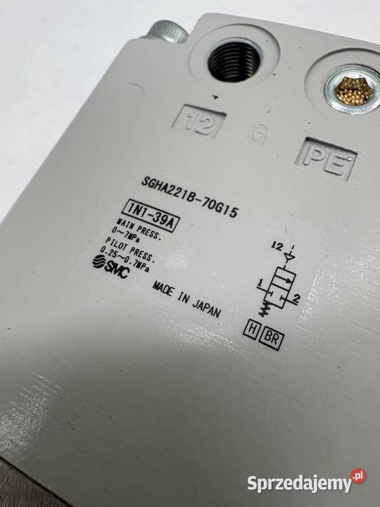 SMC SGHA221B70G15 Zawór pneumatyczny Warszawa