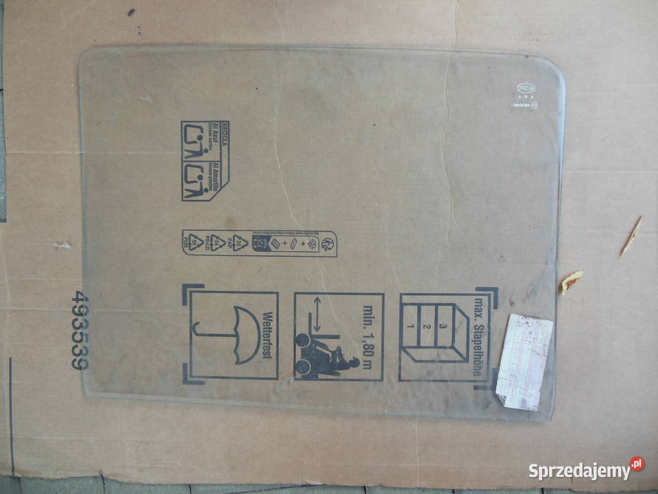 46575610 FIAT 126P 126 P MALUCH SZYBA DRZWIOWA Kozy sprzedam