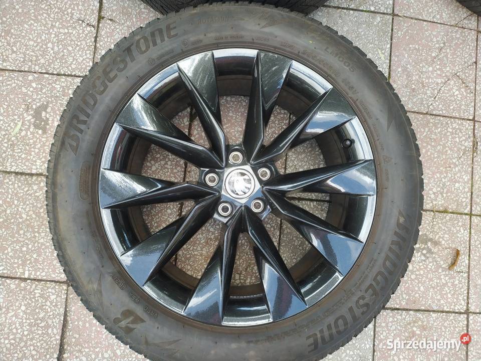 Oryginalne felgi Skoda Crystal 19 Kodiaq Karoq aluminiowe Bytów sprzedam