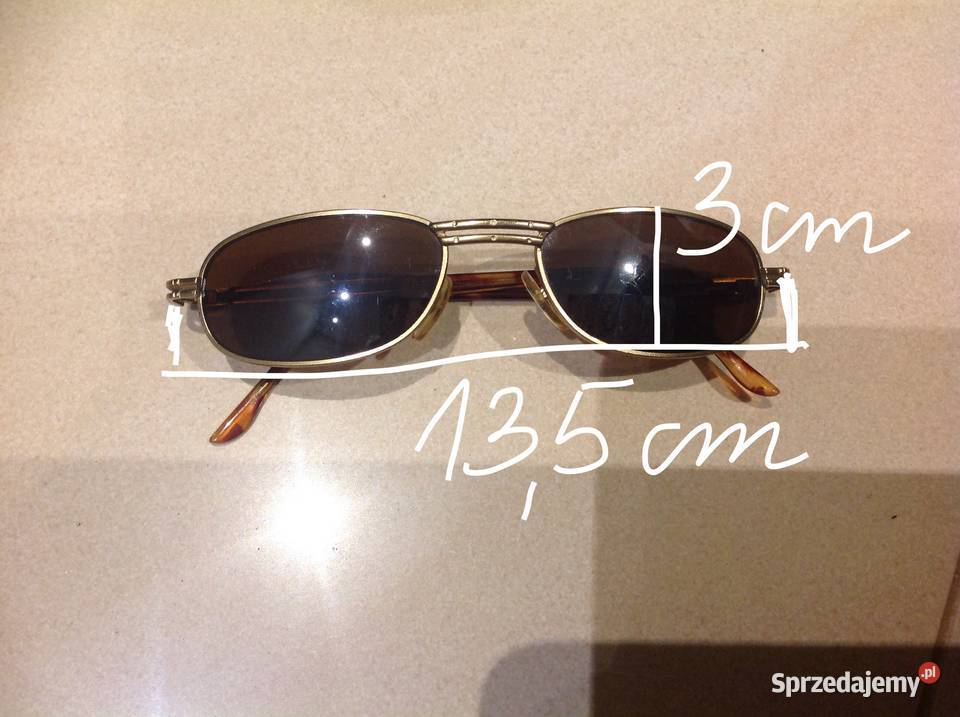 Okulary Słoneczne Vintage Nowa Sól